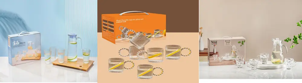 Pearl-Handle Cup 6-Piece Set