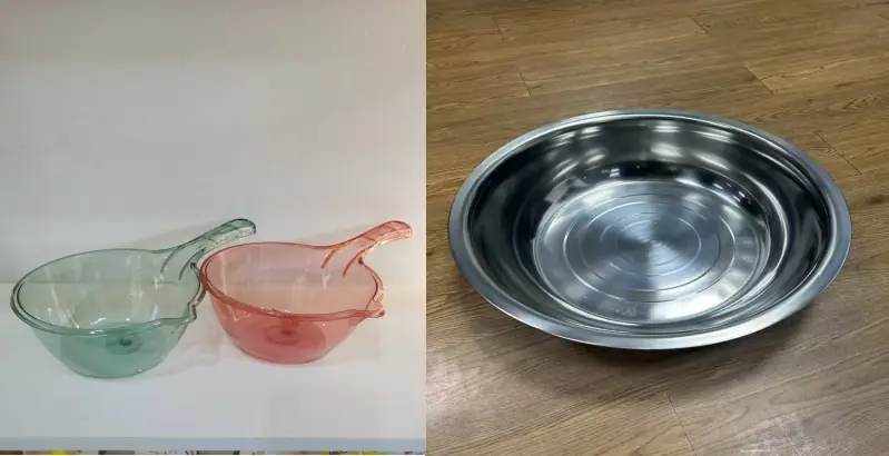 Water Ladle / Stainless Steel Basin