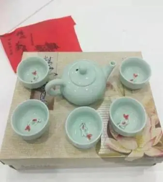 Jinbai Jade-White Porcelain Set (7-Piece)