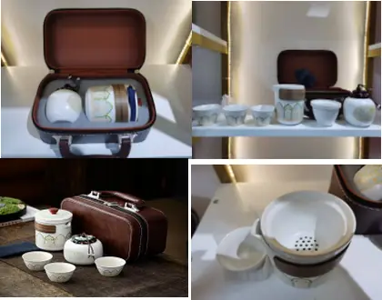 5-Piece Portable Tea Set