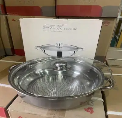 BEWINCH Stainless Steel Single-Layer Pot
