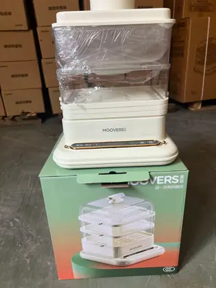 Double-Layer Electric Steamer